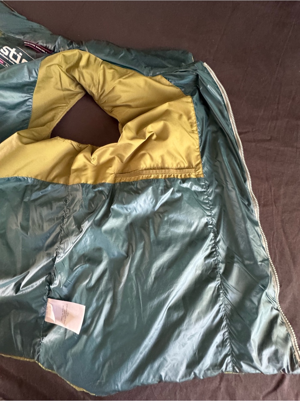 Stio Olive Quilted Insulated Vest - Picture 6 of 7